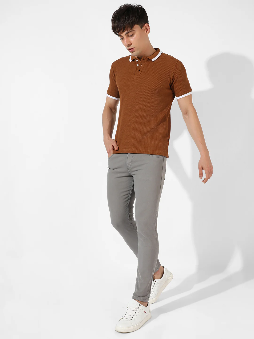 Solid Casual T-Shirt - Image 6
