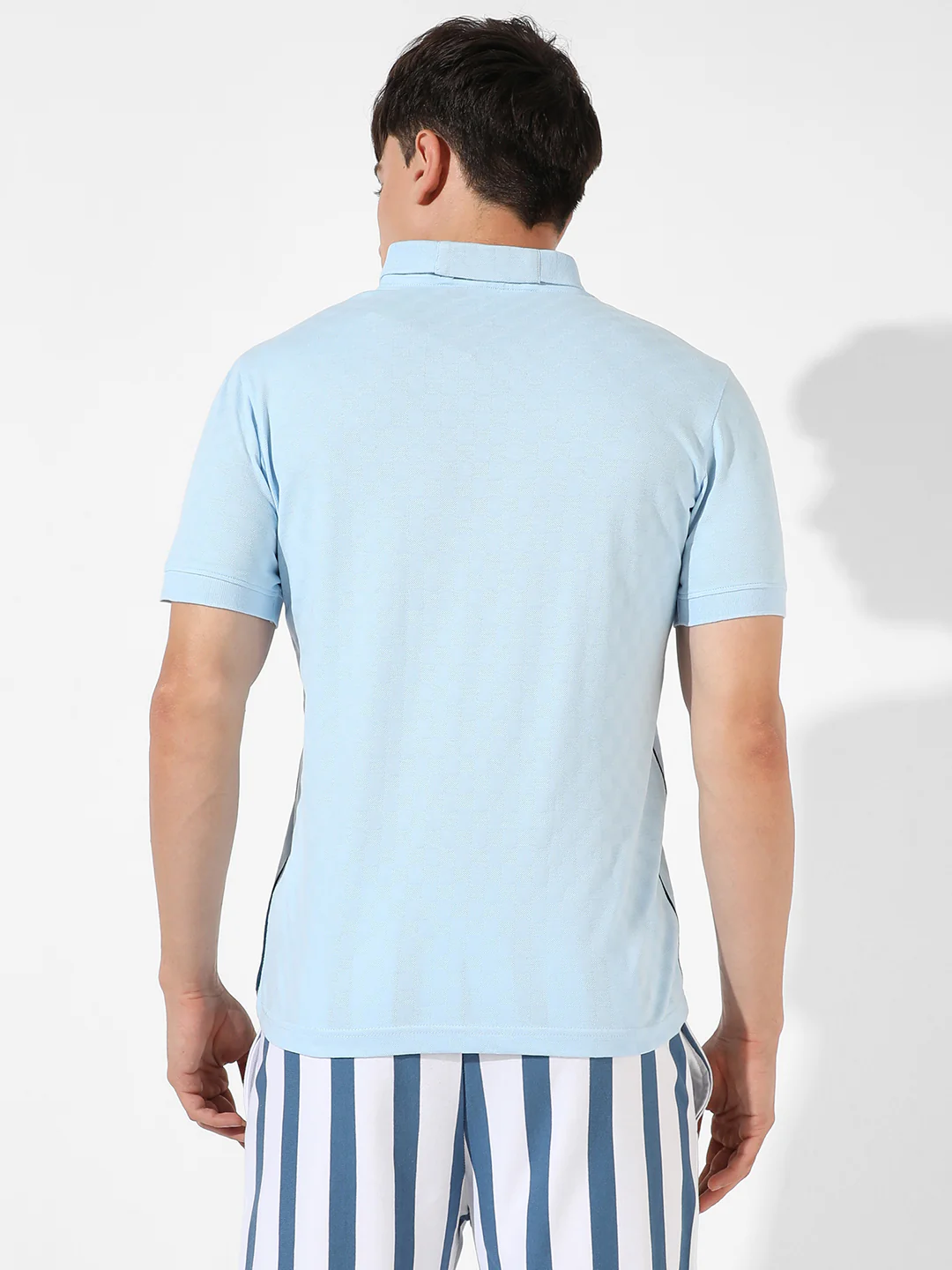 Textured Casual T-Shirt - Image 4