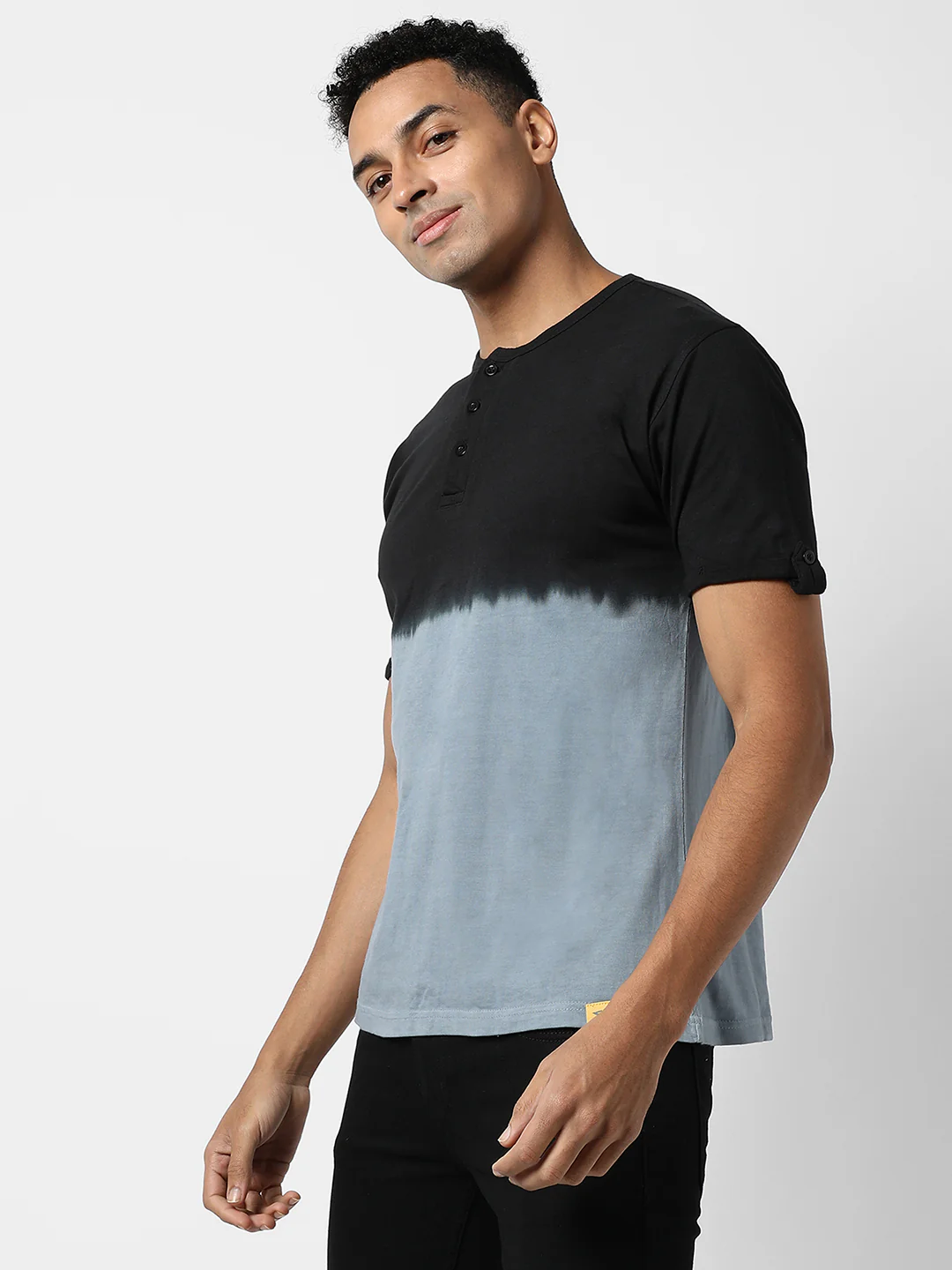 Ombre Henley T-Shirt - Image 3