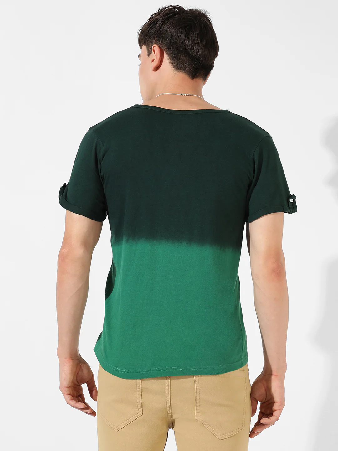 Ombre Henley T-Shirt - Image 4