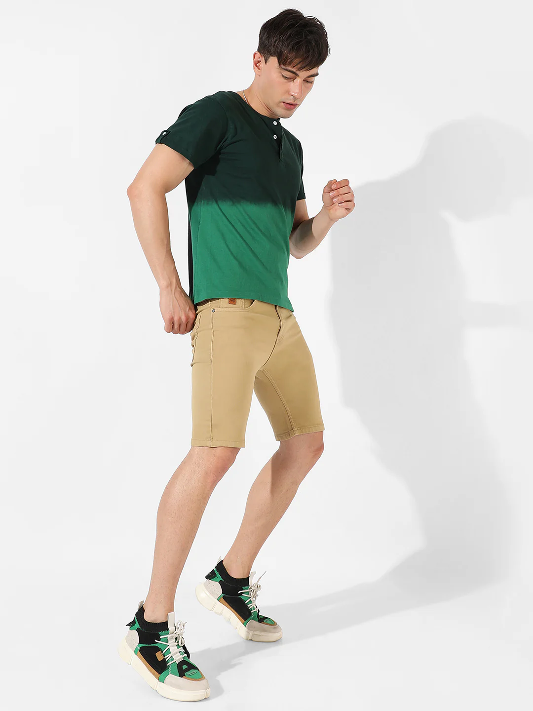 Ombre Henley T-Shirt - Image 5