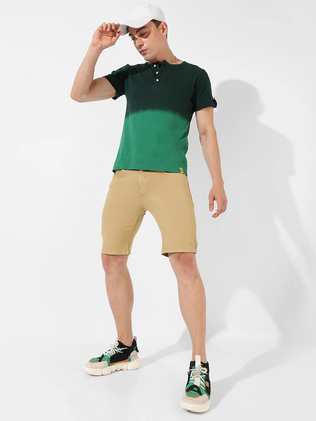 Ombre Henley T-Shirt - Image 6