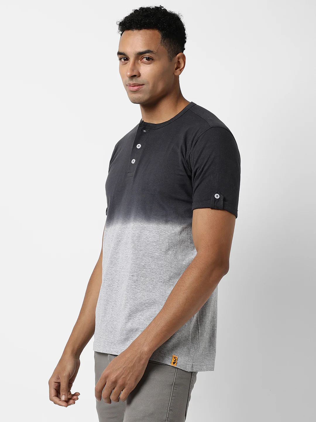 Colourblocked Casual T-Shirt - Image 3