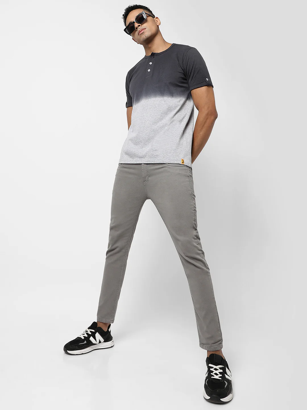 Colourblocked Casual T-Shirt - Image 6