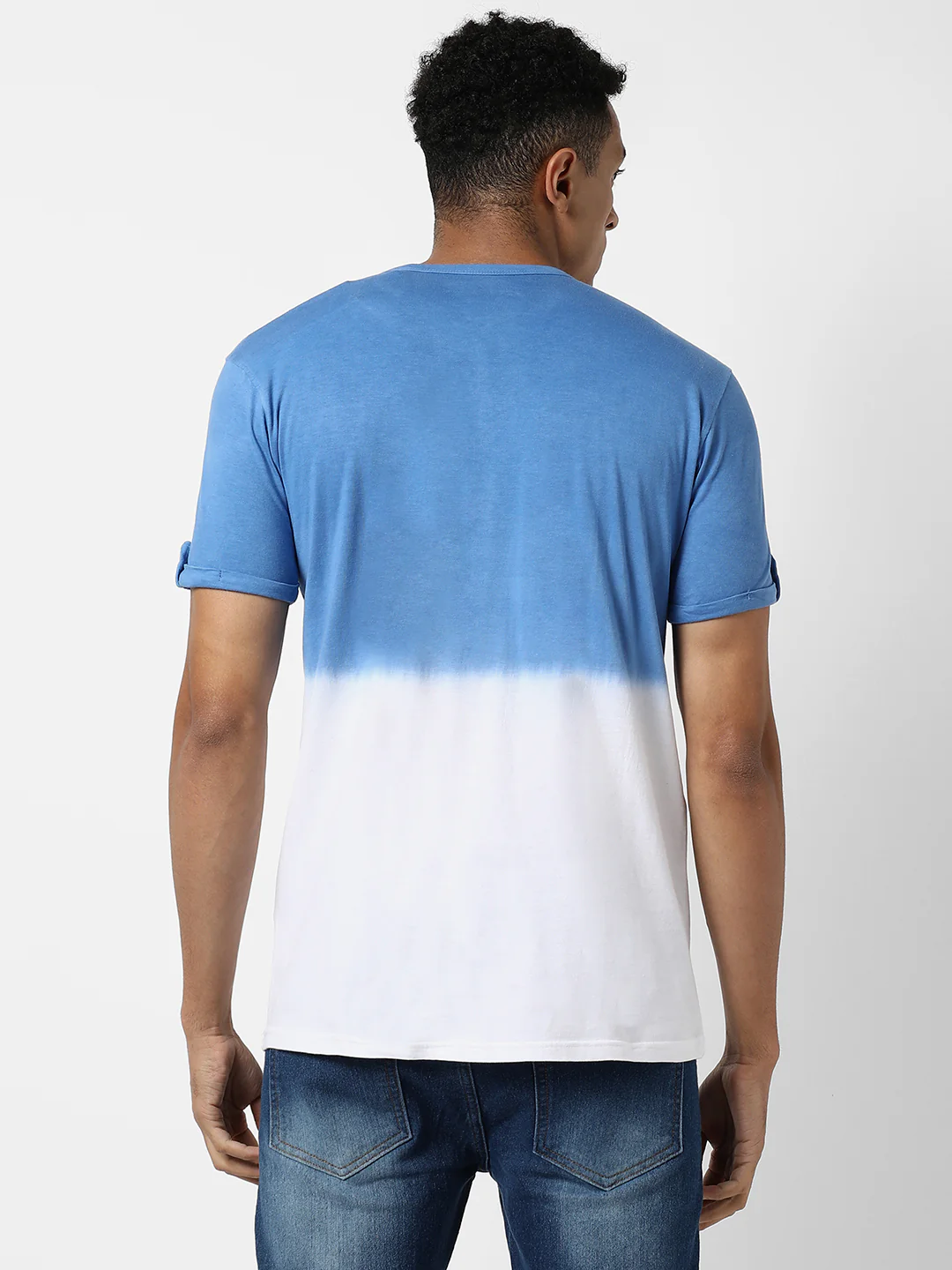 Colourblocked Casual T-Shirt - Image 4