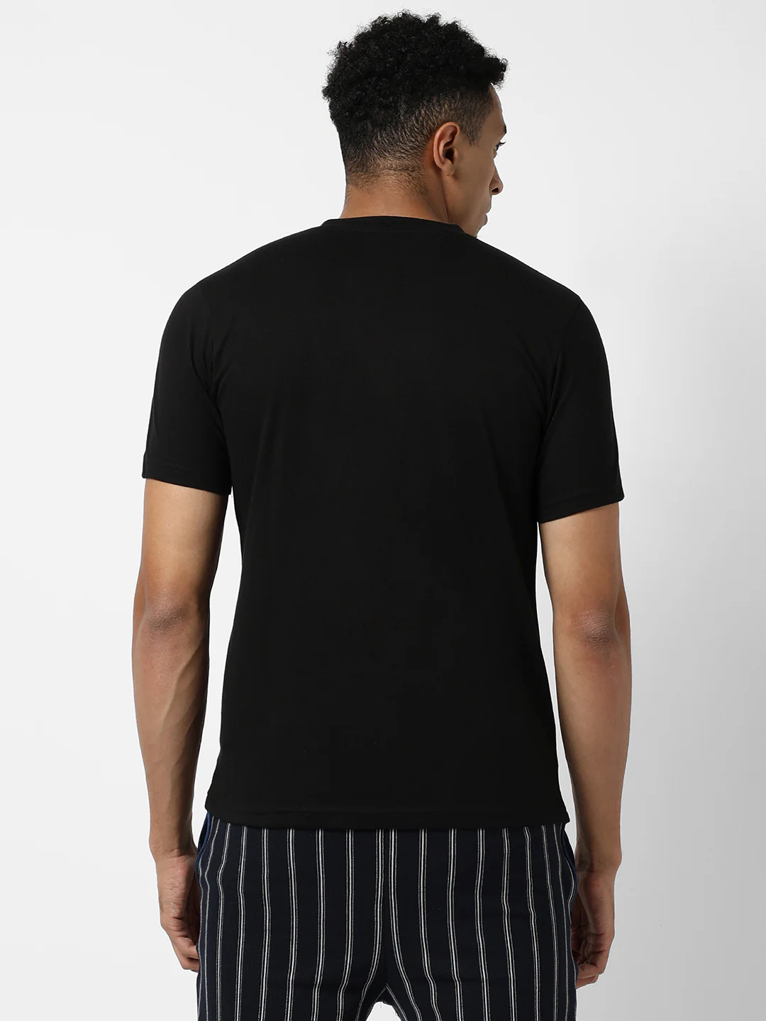 Asymmetrical Henley T-Shirt - Image 4
