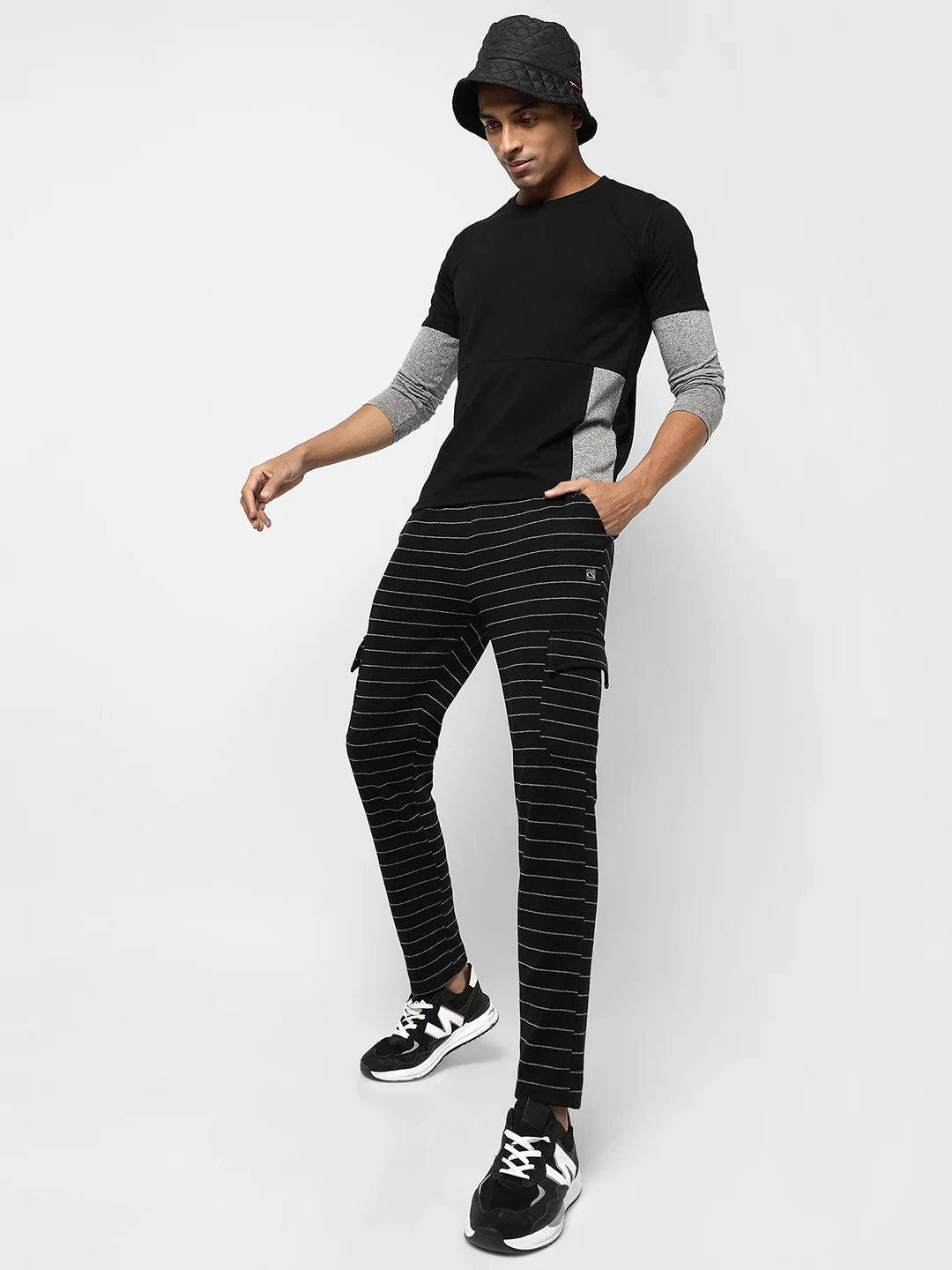 Colourblocked Casual T-Shirt - Image 6