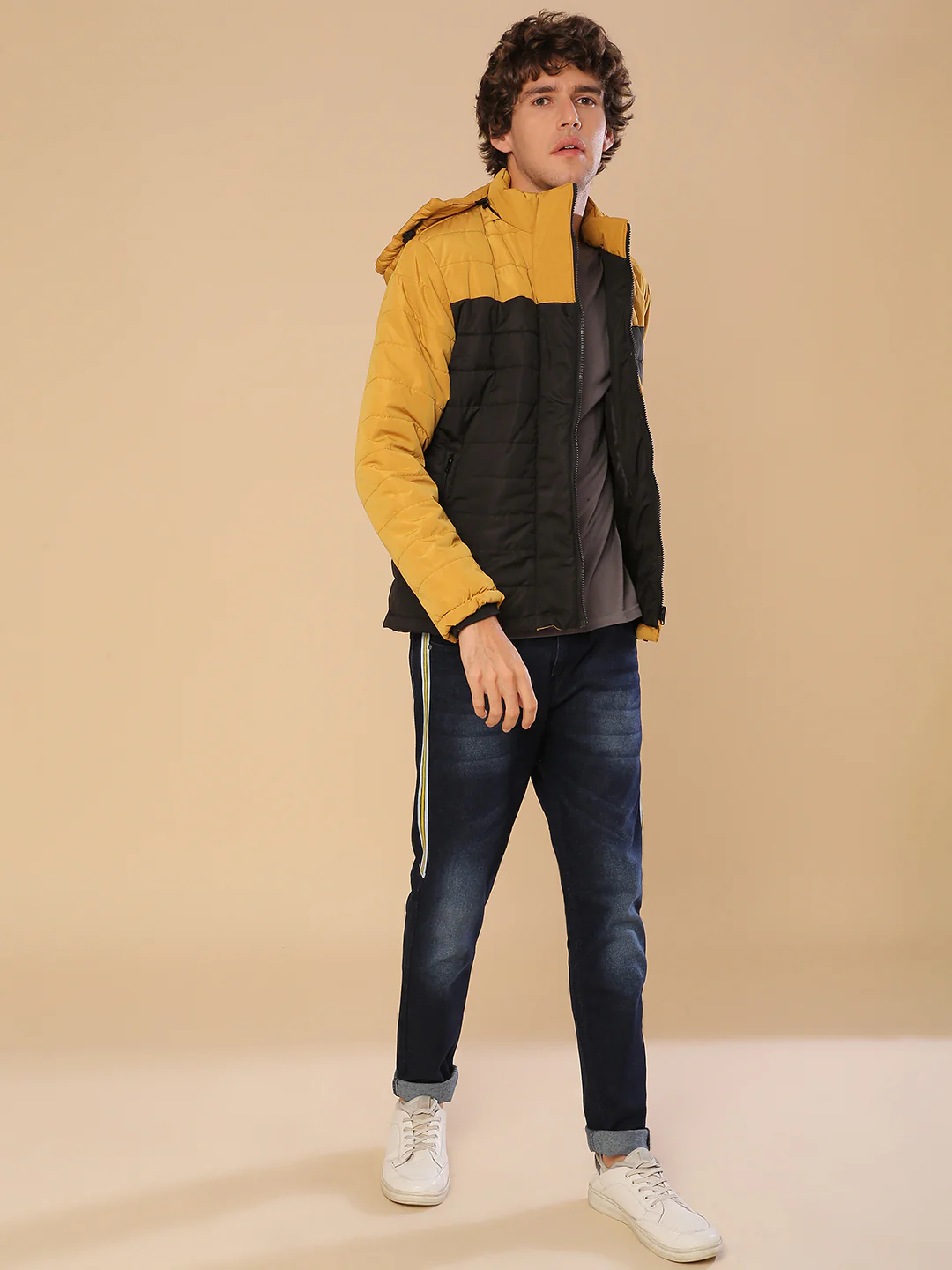 Hoodie Quilted Jacket - Image 5