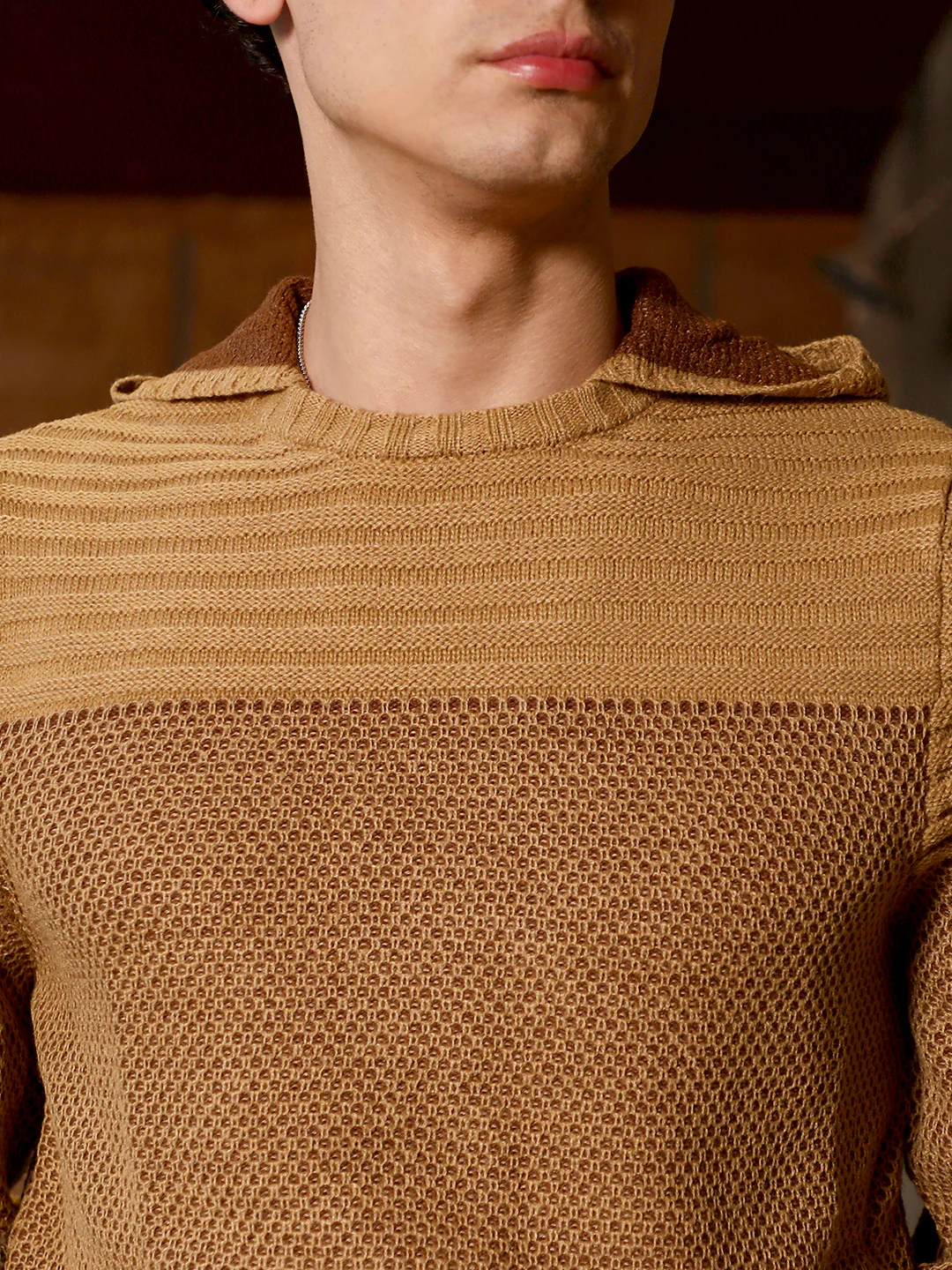 Textured Knit Pullover Sweater - Image 11