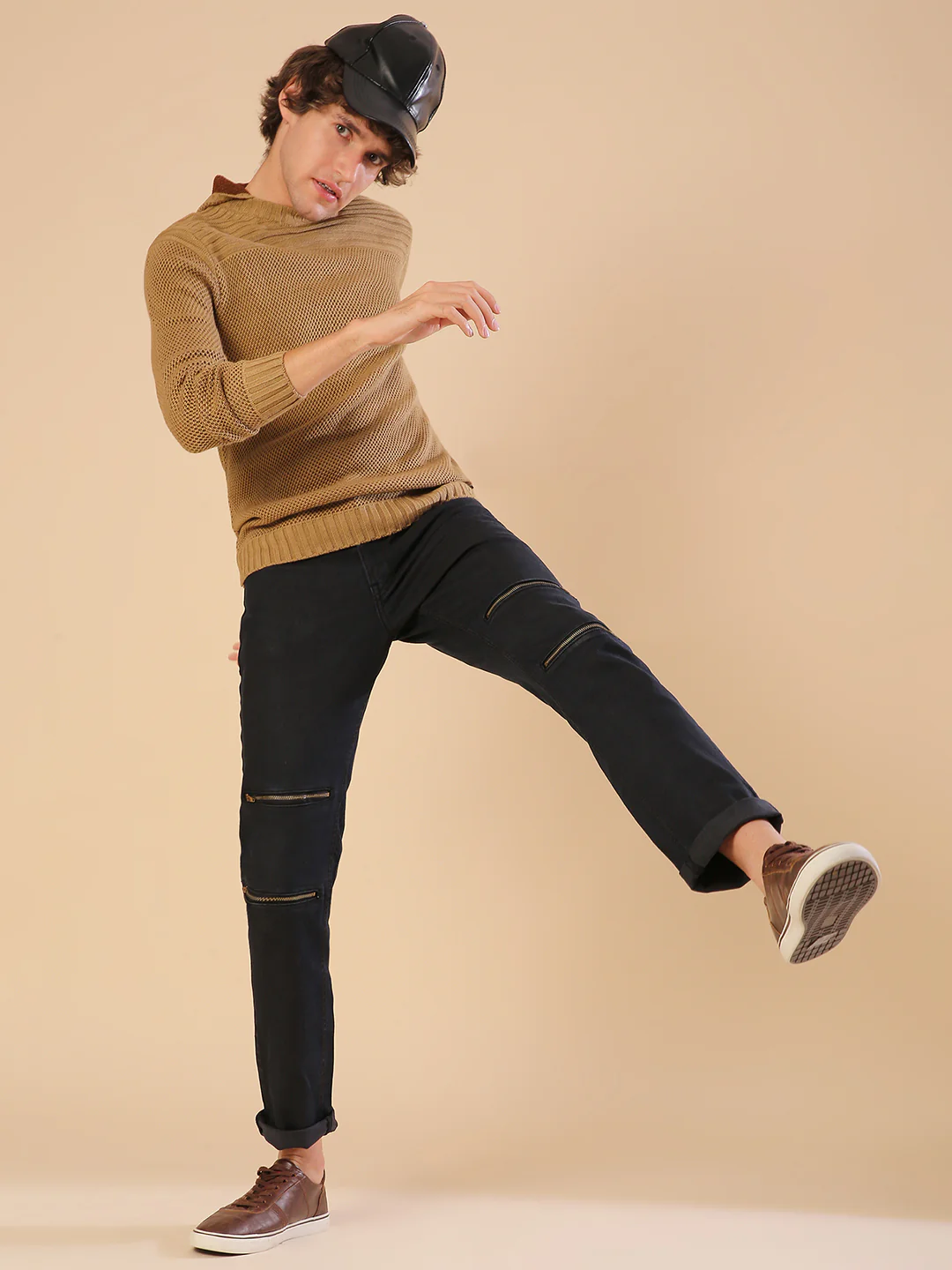 Textured Knit Pullover Sweater - Image 5
