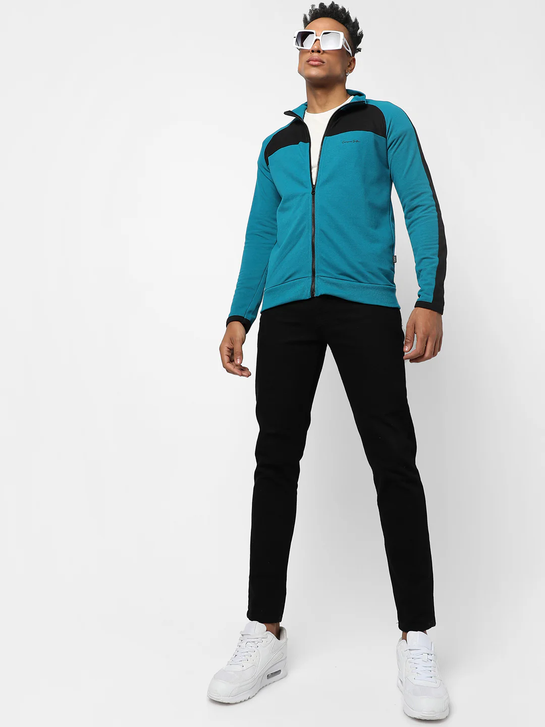 Zip-Front Jacket With Contrast Detail - Image 5