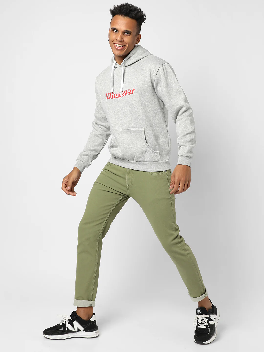 Whatever Hoodie With Kangaroo Pocket - Image 5