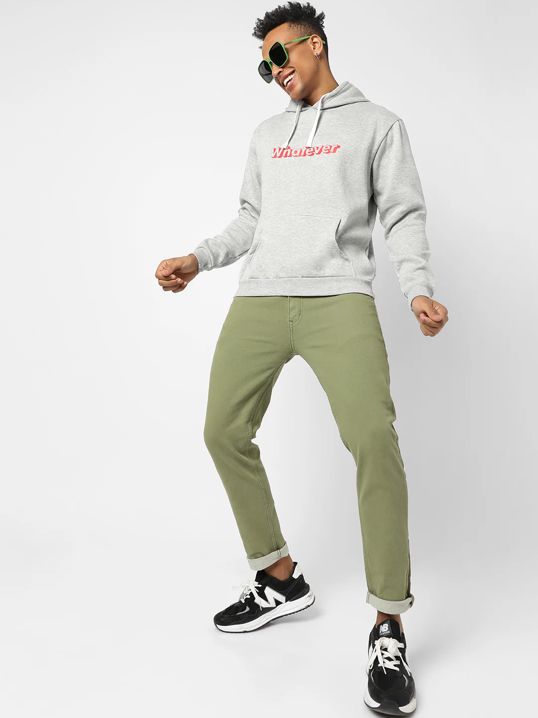 Whatever Hoodie With Kangaroo Pocket - Image 6
