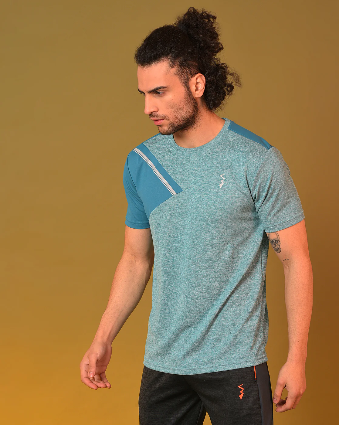 Pack Of 3 Slim Fit Active T-Shirts - Image 3