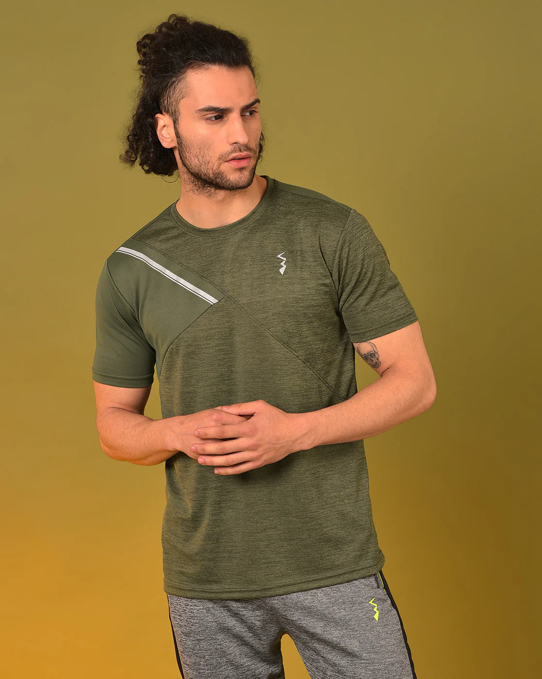 Pack Of 3 Slim Fit Active T-Shirts - Image 4