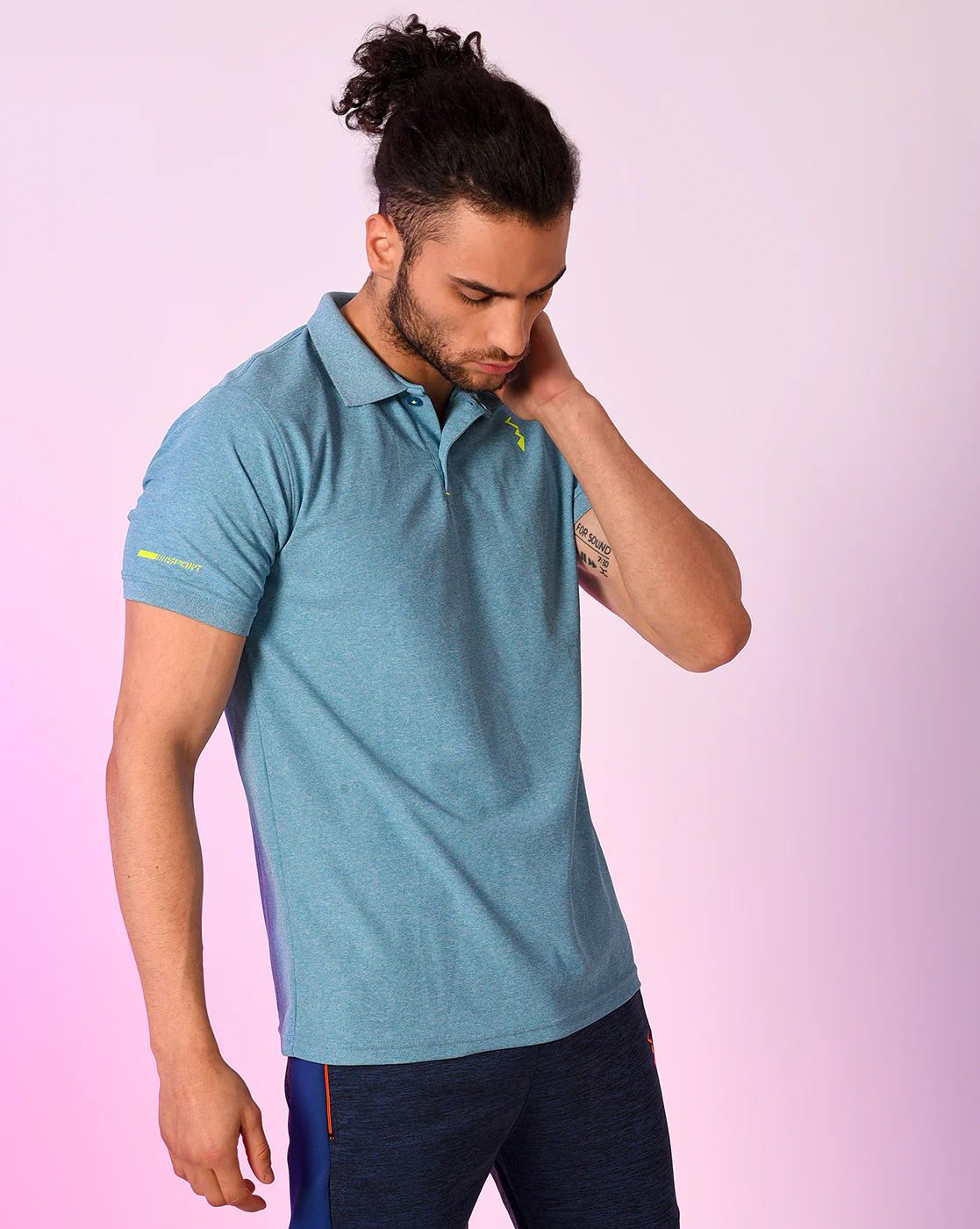 Pack Of 4 Slim Fit Active T-Shirts - Image 5