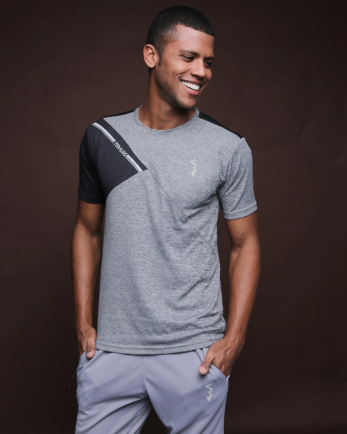 Pack Of 4 Slim Fit Active T-Shirts - Image 2