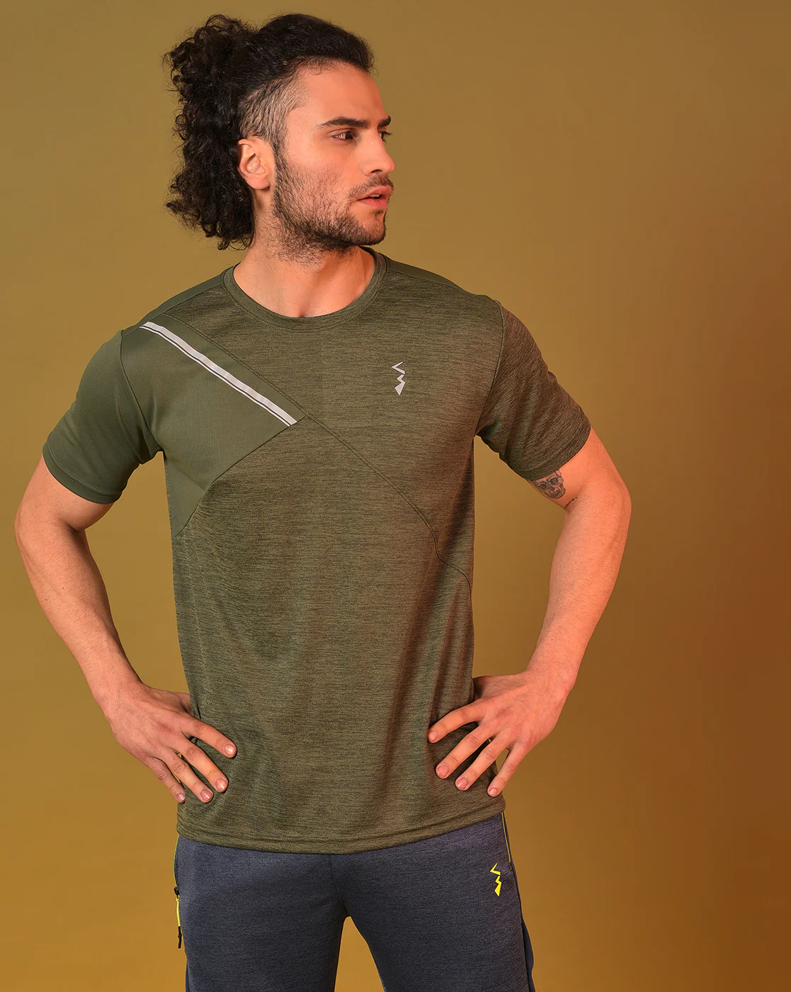 Pack Of 4 Slim Fit Active T-Shirts - Image 5