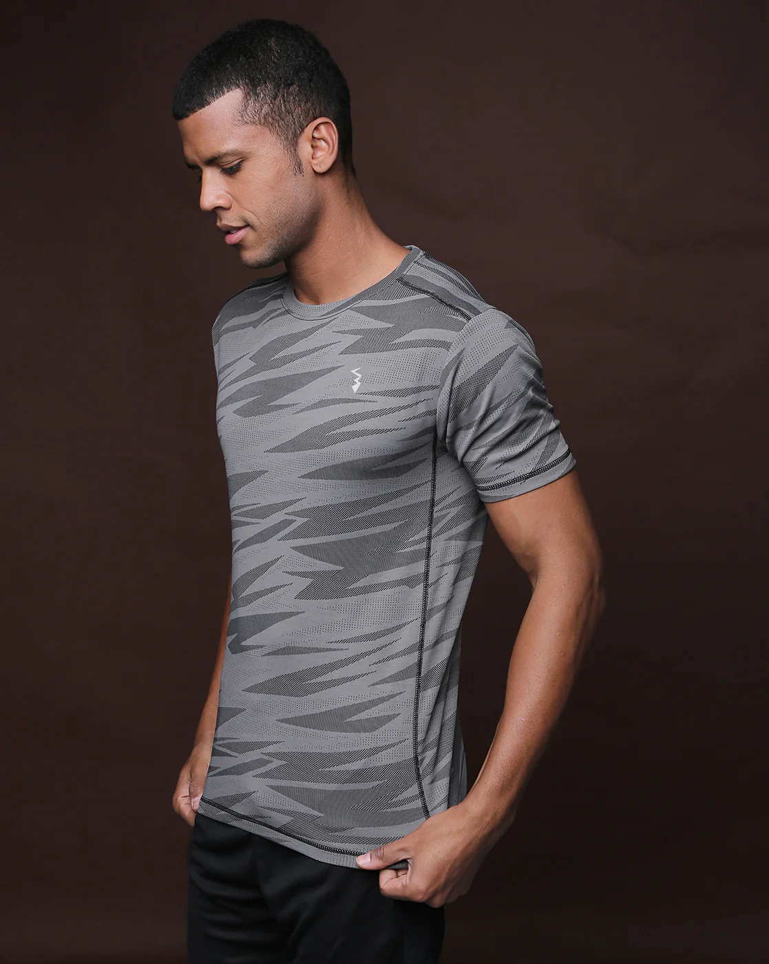 Pack Of 4 Slim Fit Active T-Shirts - Image 2