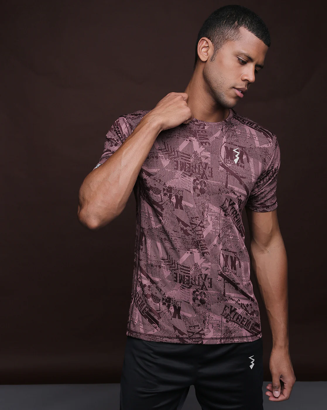 Pack Of 4 Slim Fit Active T-Shirts - Image 5
