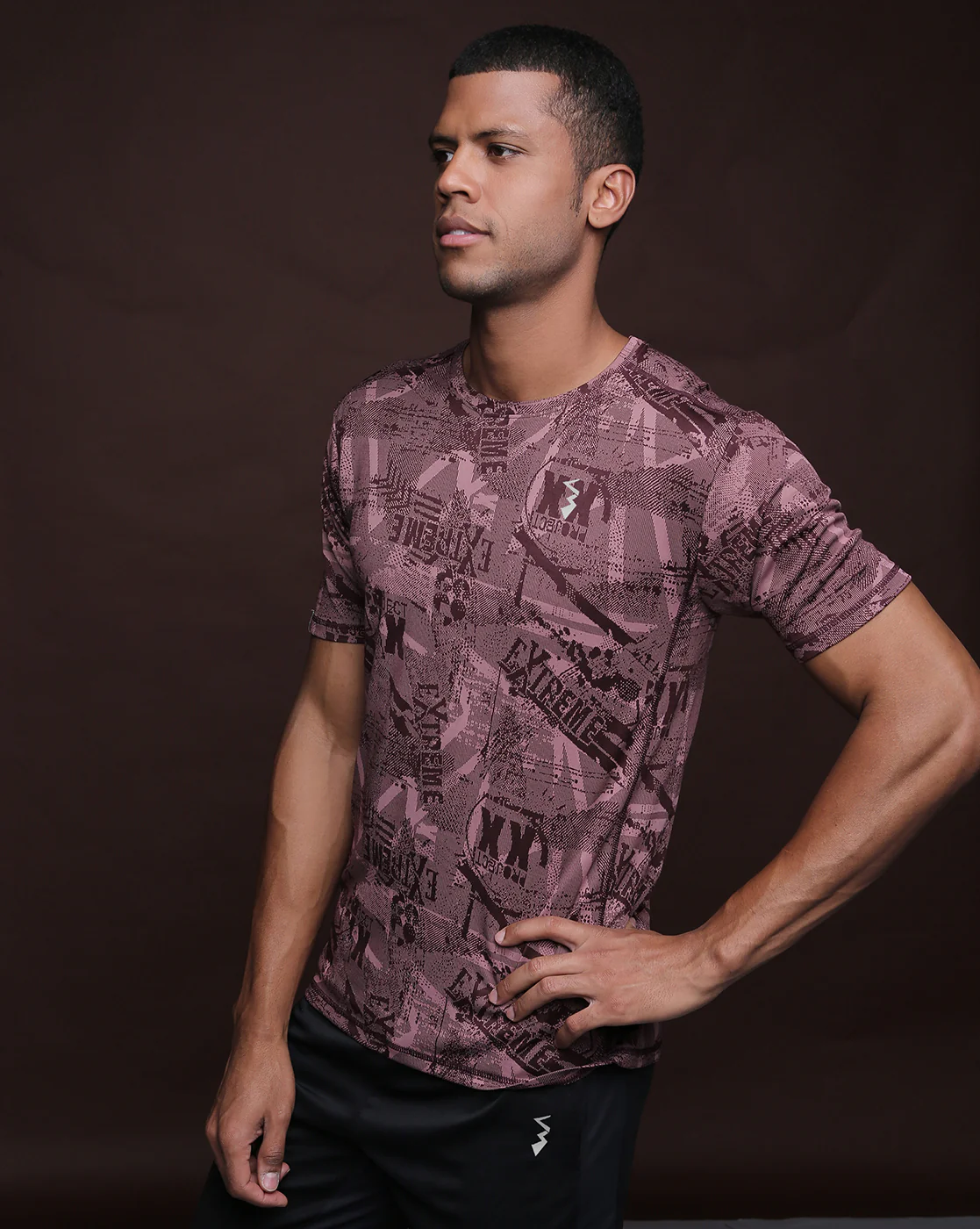 Pack Of 5 Slim Fit Active T-Shirts - Image 6