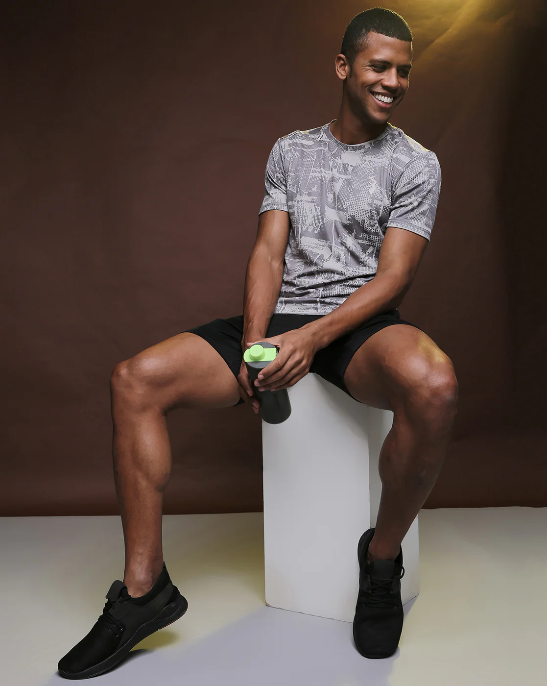 Pack Of 5 Slim Fit Active T-Shirts - Image 4
