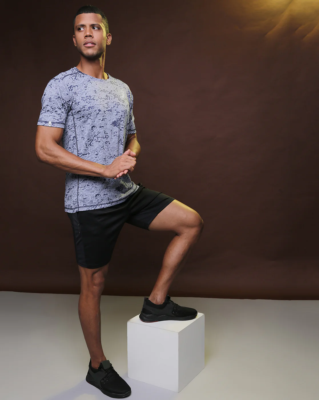 Pack Of 5 Slim Fit Active T-Shirts - Image 5