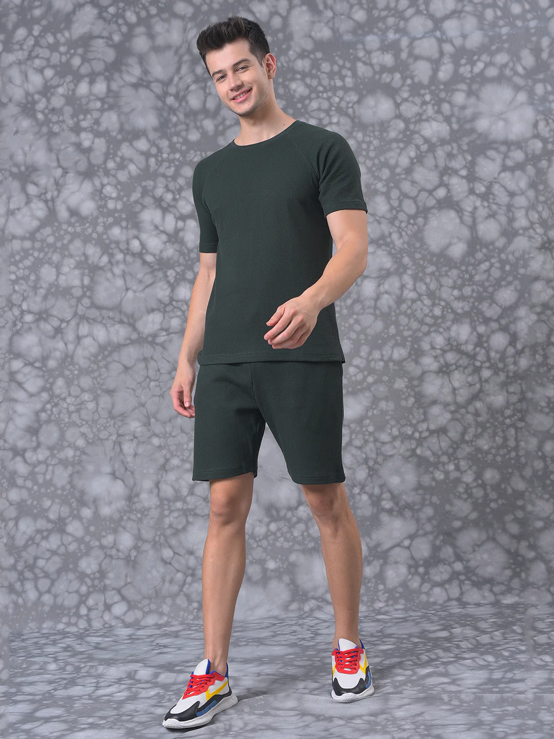 Waffle Textured Co-Ord Set - Image 2