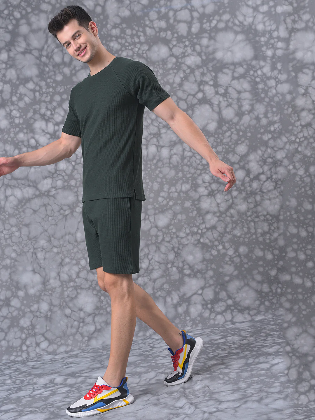 Waffle Textured Co-Ord Set - Image 3