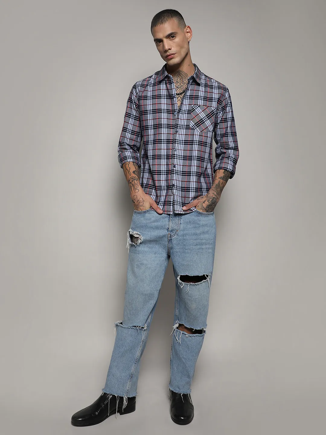 Tartan Plaid Shirt - Image 5