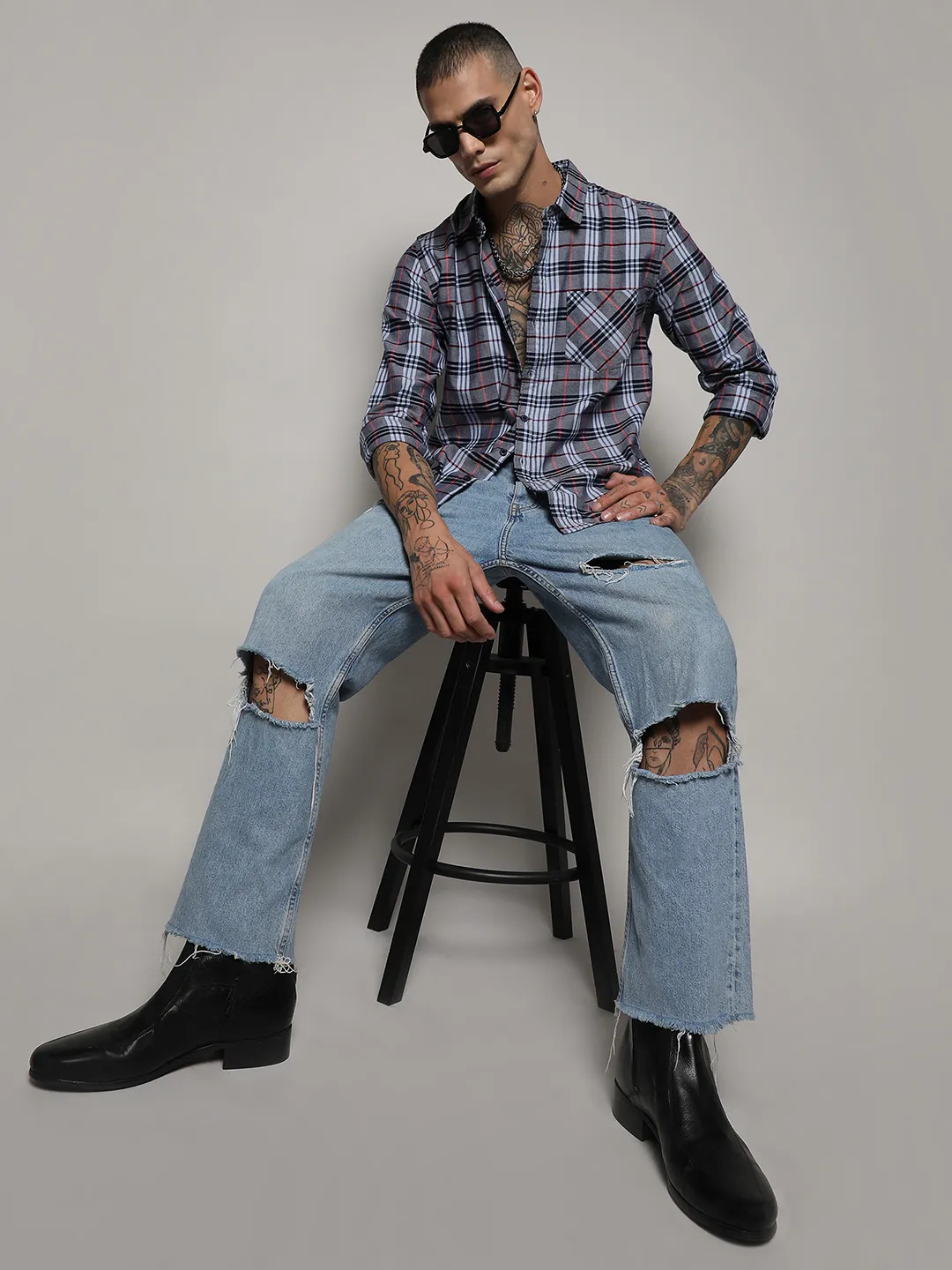 Tartan Plaid Shirt - Image 6