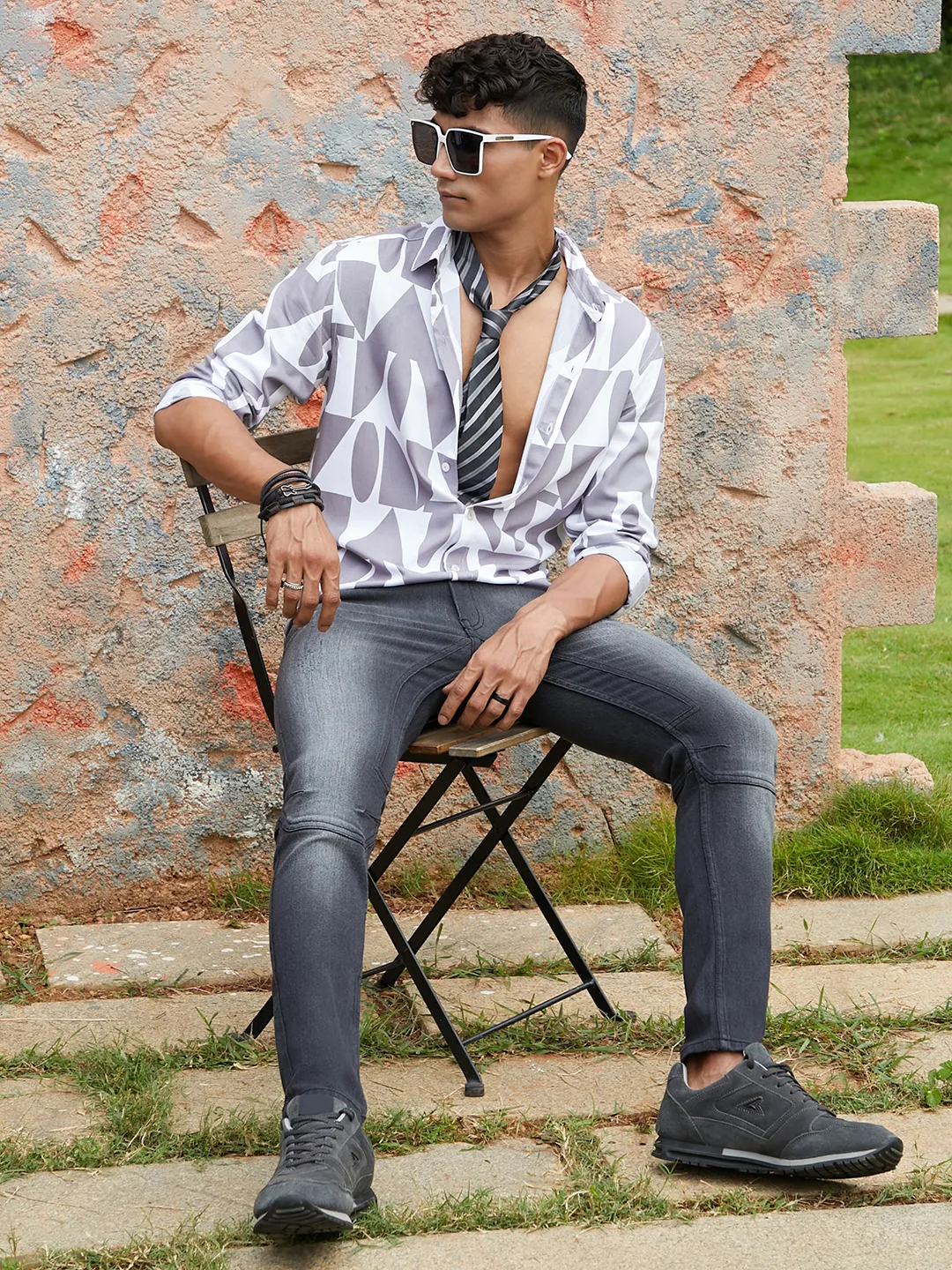 Abstract Block Shirt - Image 5