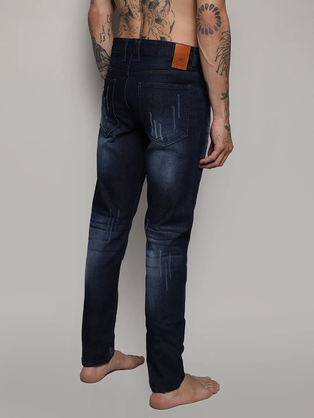 Distressed Denim Jeans - Image 4