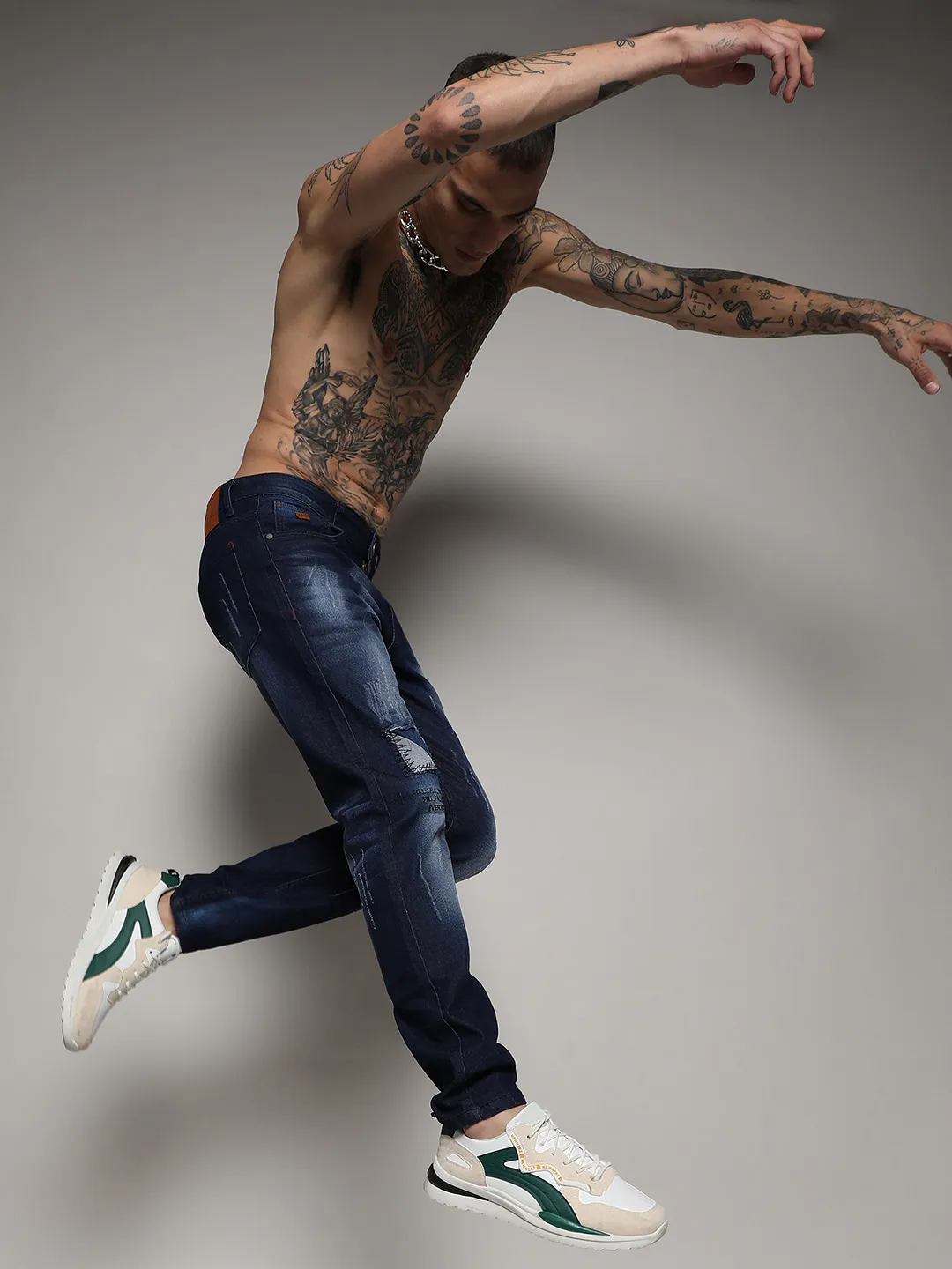 Distressed Denim Jeans - Image 6
