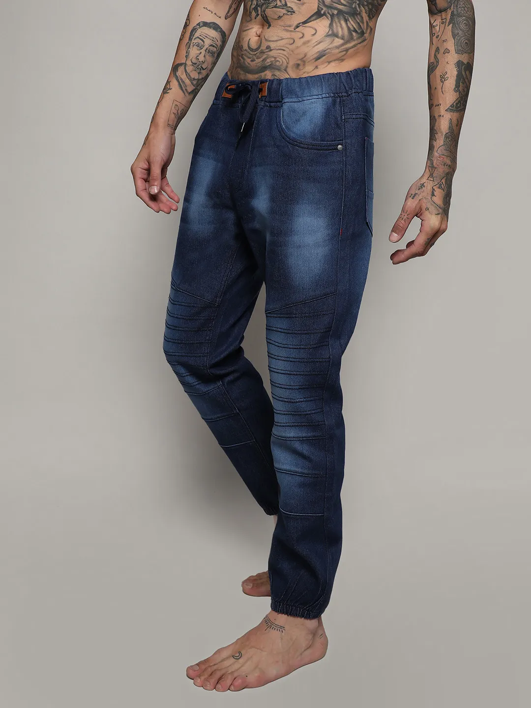 Dark-Wash Denim Jeans - Image 3