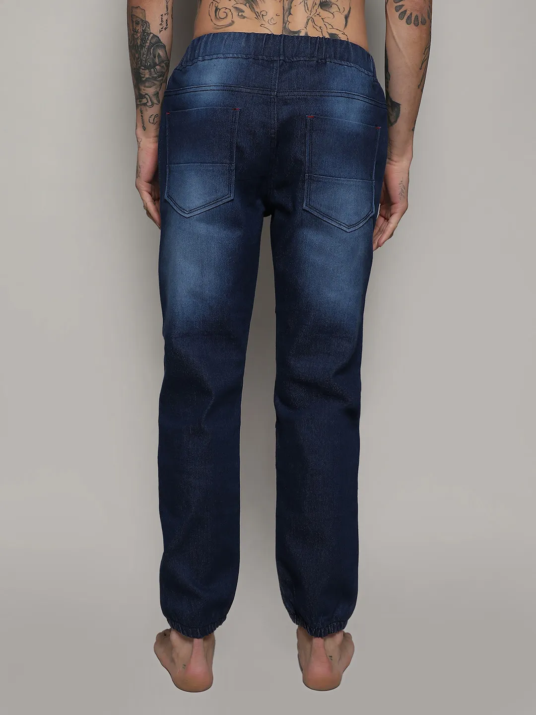 Dark-Wash Denim Jeans - Image 4