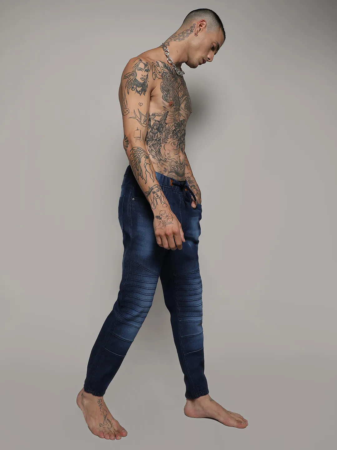 Dark-Wash Denim Jeans - Image 5