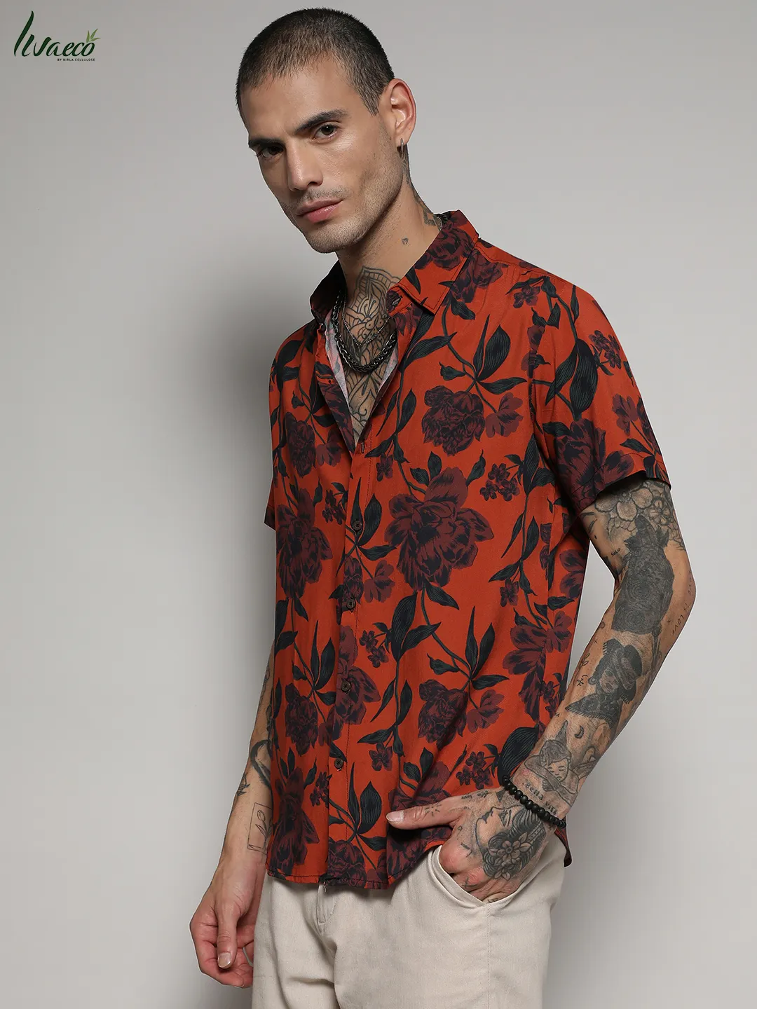 Ecoliva Floral Bloom Shirt - Image 3