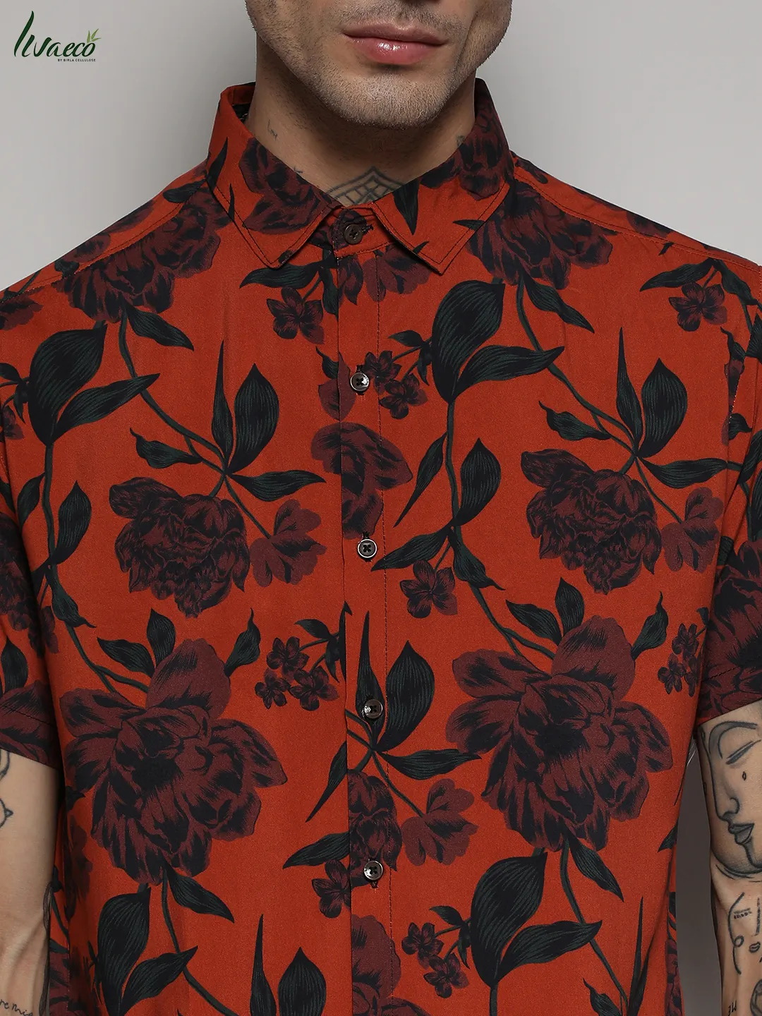 Ecoliva Floral Bloom Shirt - Image 7