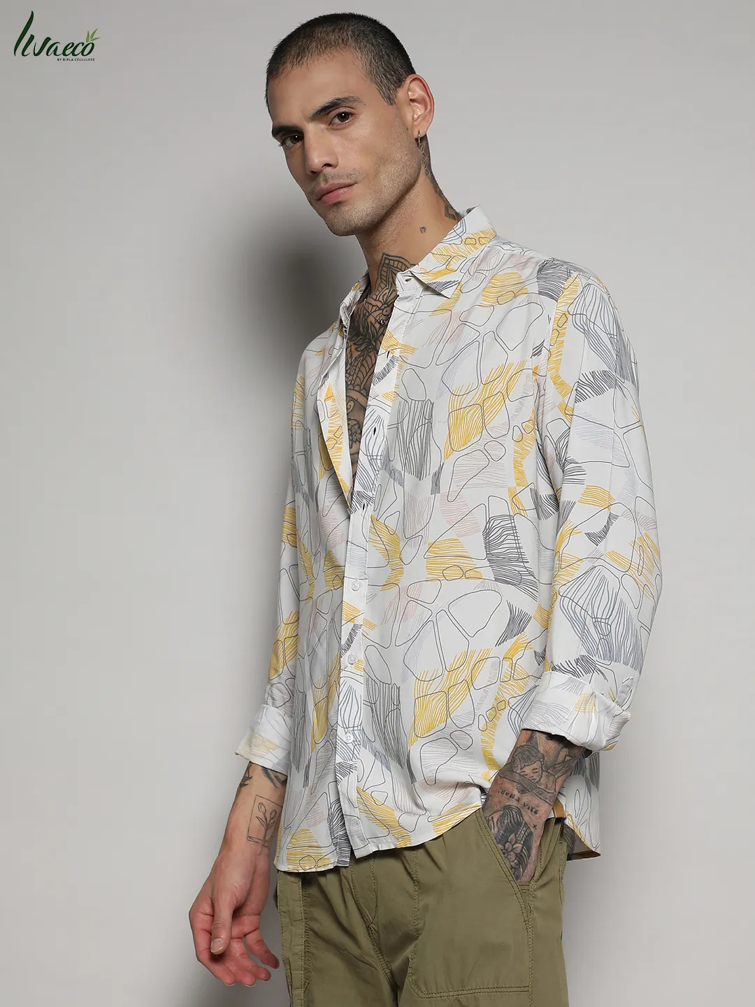 Ecoliva Minimal Lined Shirt - Image 3