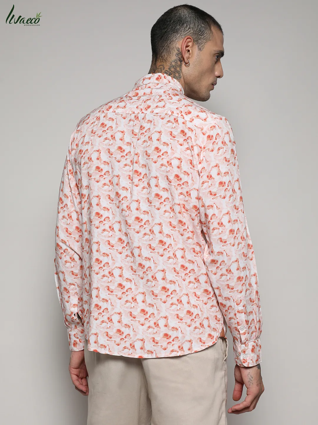 Ecoliva Abstract Swirl Shirt - Image 4