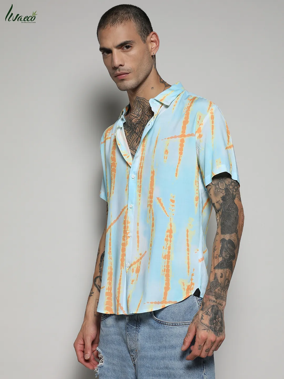 Ecoliva Pastel Tie Dye Shirt - Image 3
