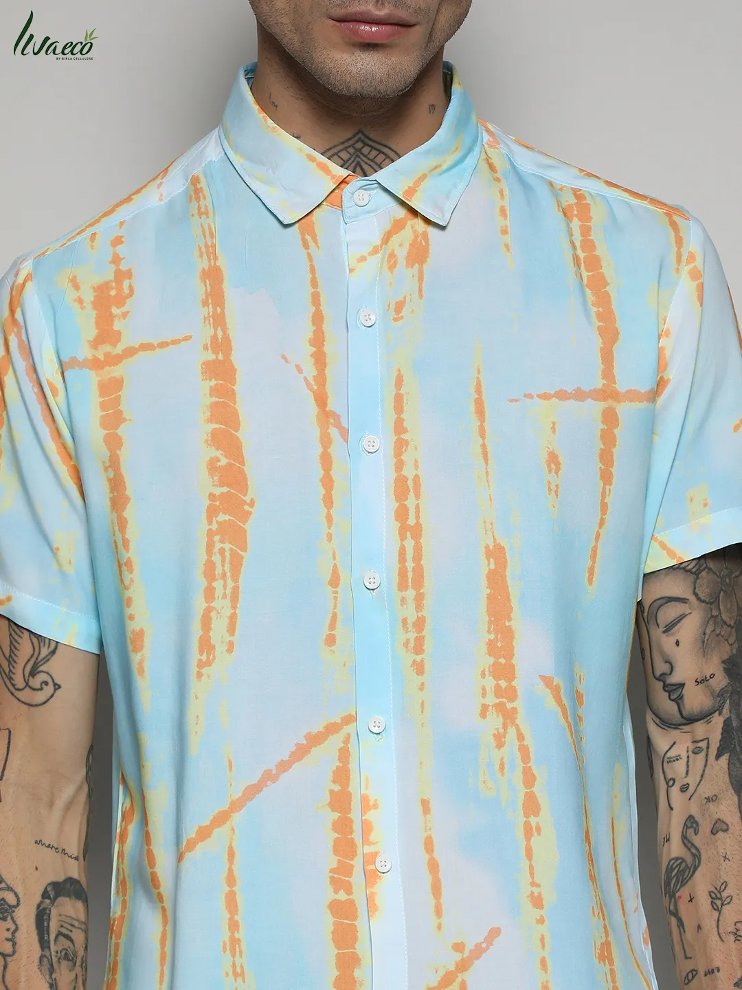 Ecoliva Pastel Tie Dye Shirt - Image 7