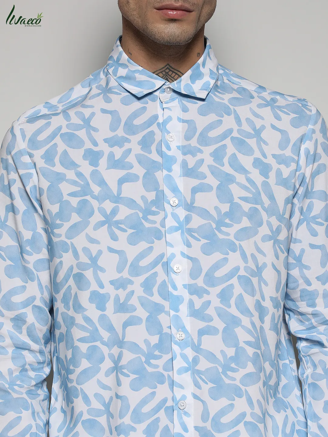 Ecoliva Water Strokes Shirt - Image 7