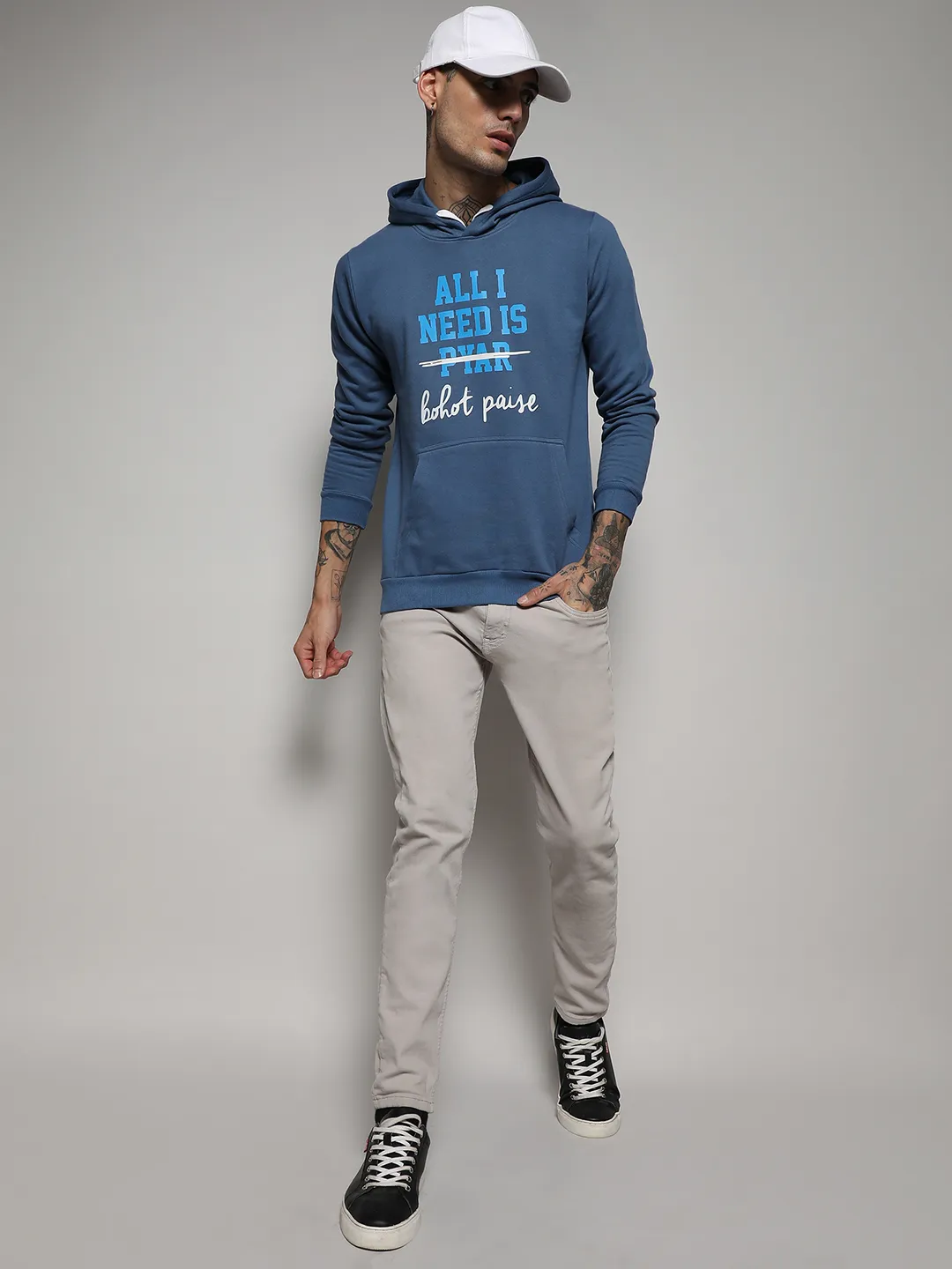 All I Need Hoodie With Kangaroo Pocket - Image 6