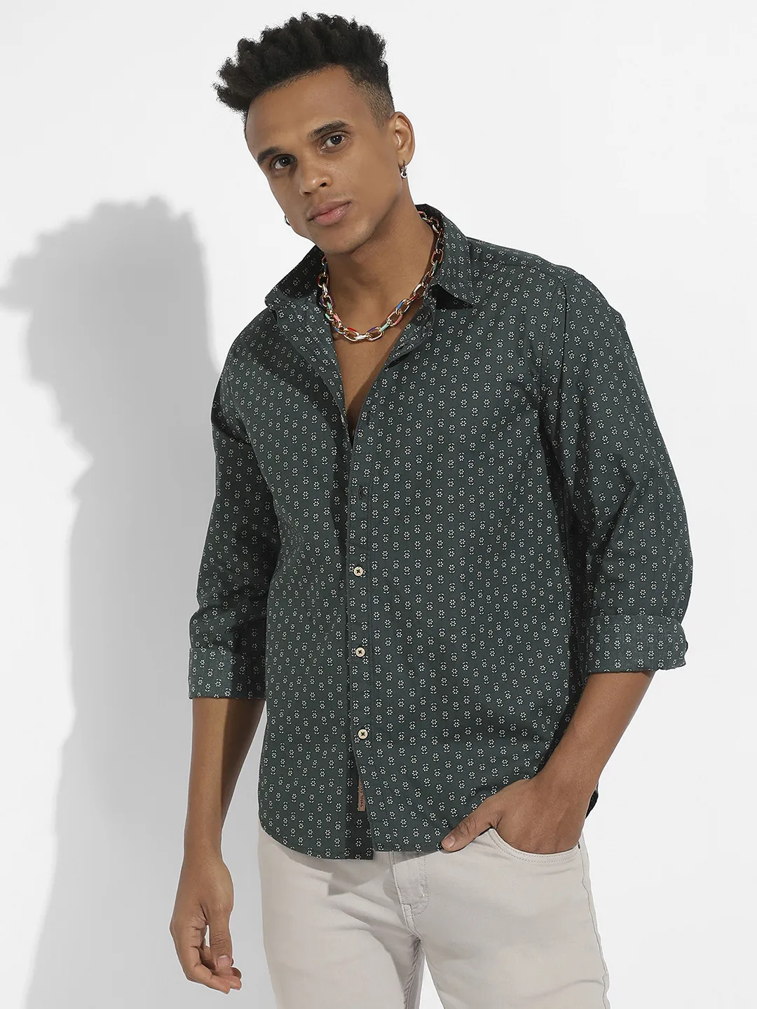 Micro Flower Shirt - Image 3