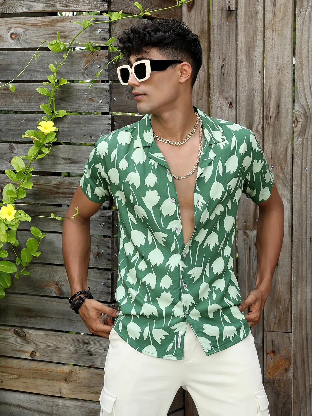 Botanical Block Shirt - Image 3