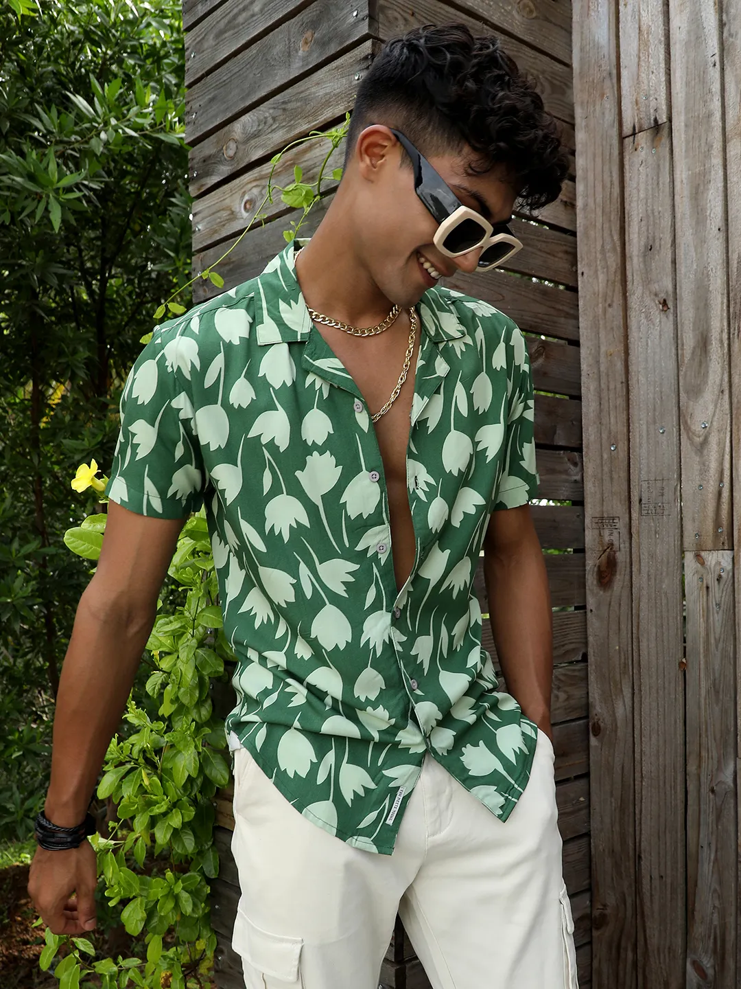 Botanical Block Shirt - Image 4