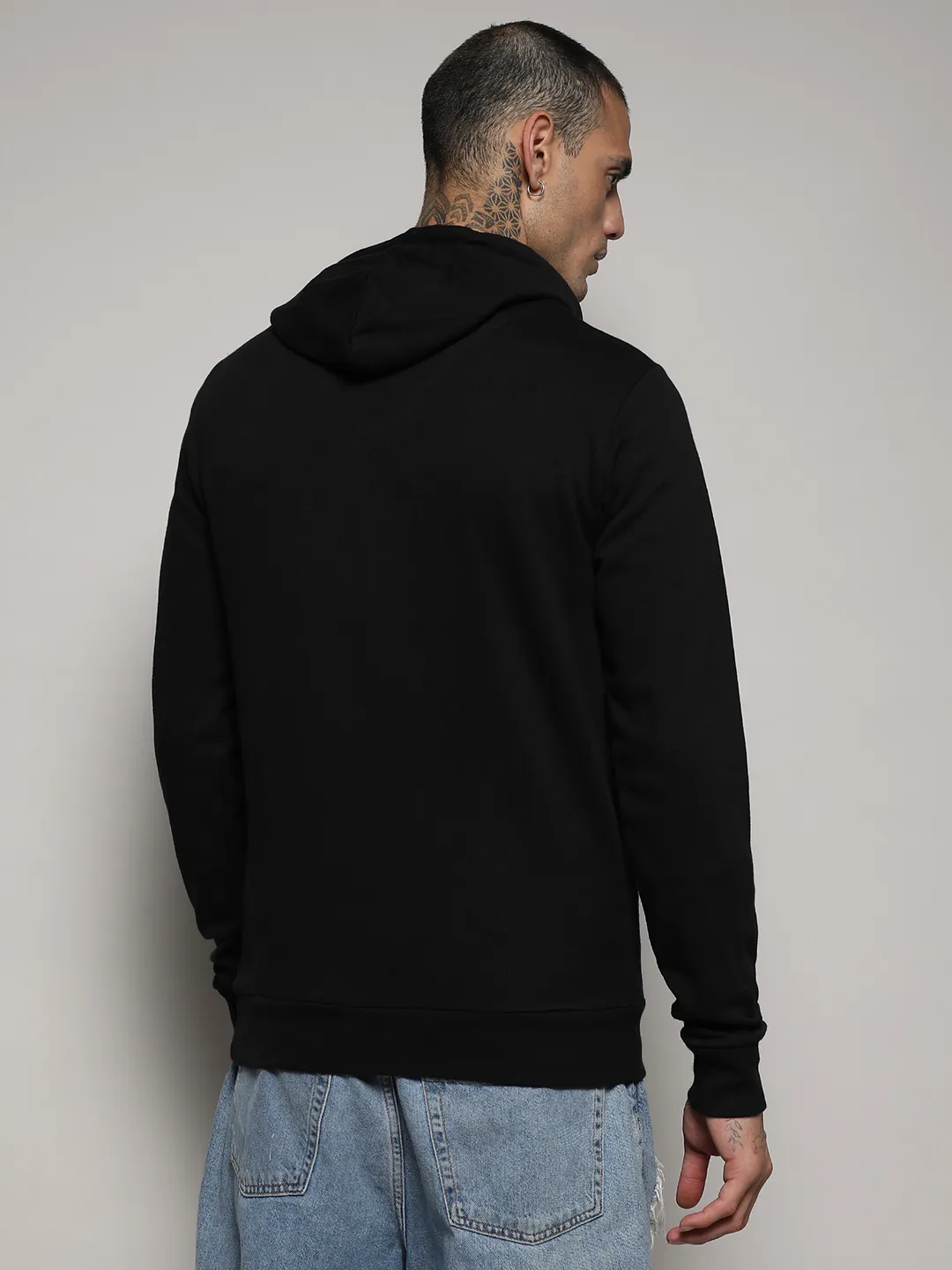 Zip-Front Hoodie With Insert Pocket - Image 4