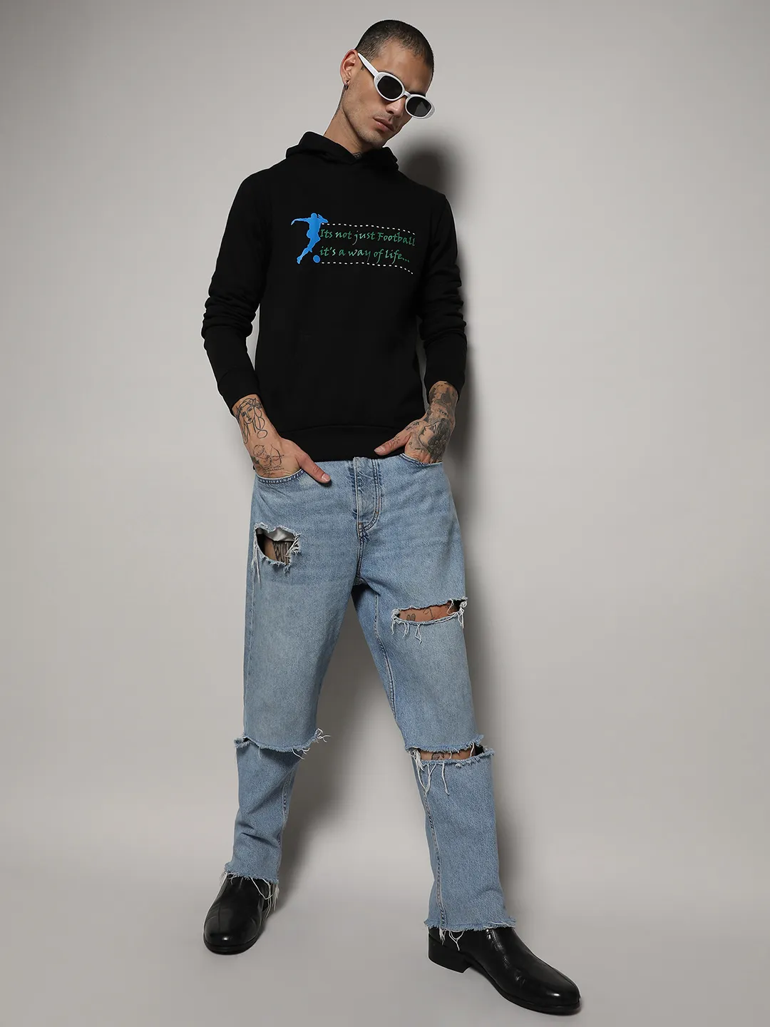 Zip-Front Hoodie With Insert Pocket - Image 6